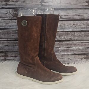 Sebago Groundswell Chocolate Suede Boots Sz 7